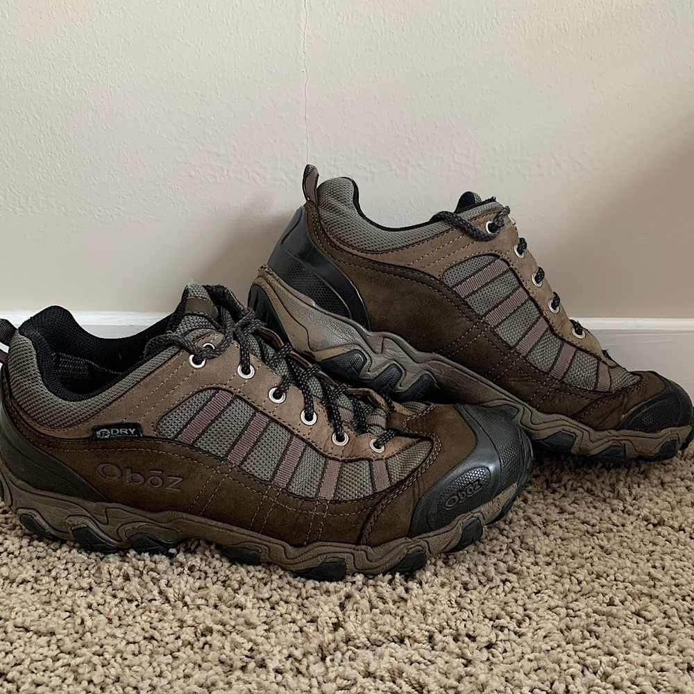 Men's OBOZ Tamarack BDry Waterproof Low Hiking Trail Shoes Size Sz US 11